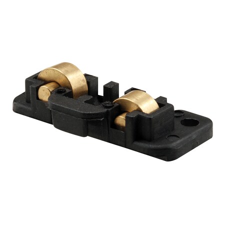 Prime-Line Sliding Window Tandem Roller Assembly, 3/8 in. Brass Rollers, PK2 G 3132